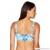 PilyQ Women's Tropical Palm Print Knot Halter Bikini Top Swimsuit Palmas B079NJD4Z4